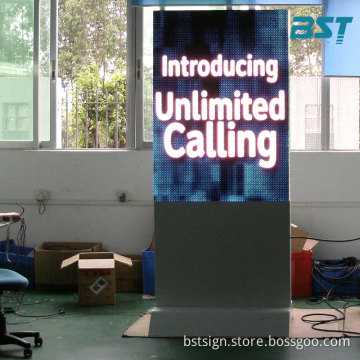 Vertical Standalone Full Color Outdoor/Indoor LED Ad Player